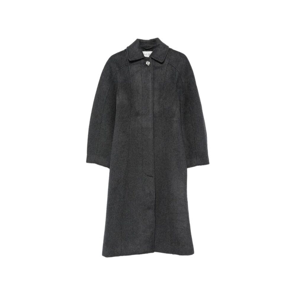 Stine Goya Grey Coats - Single Breasted Coats Women